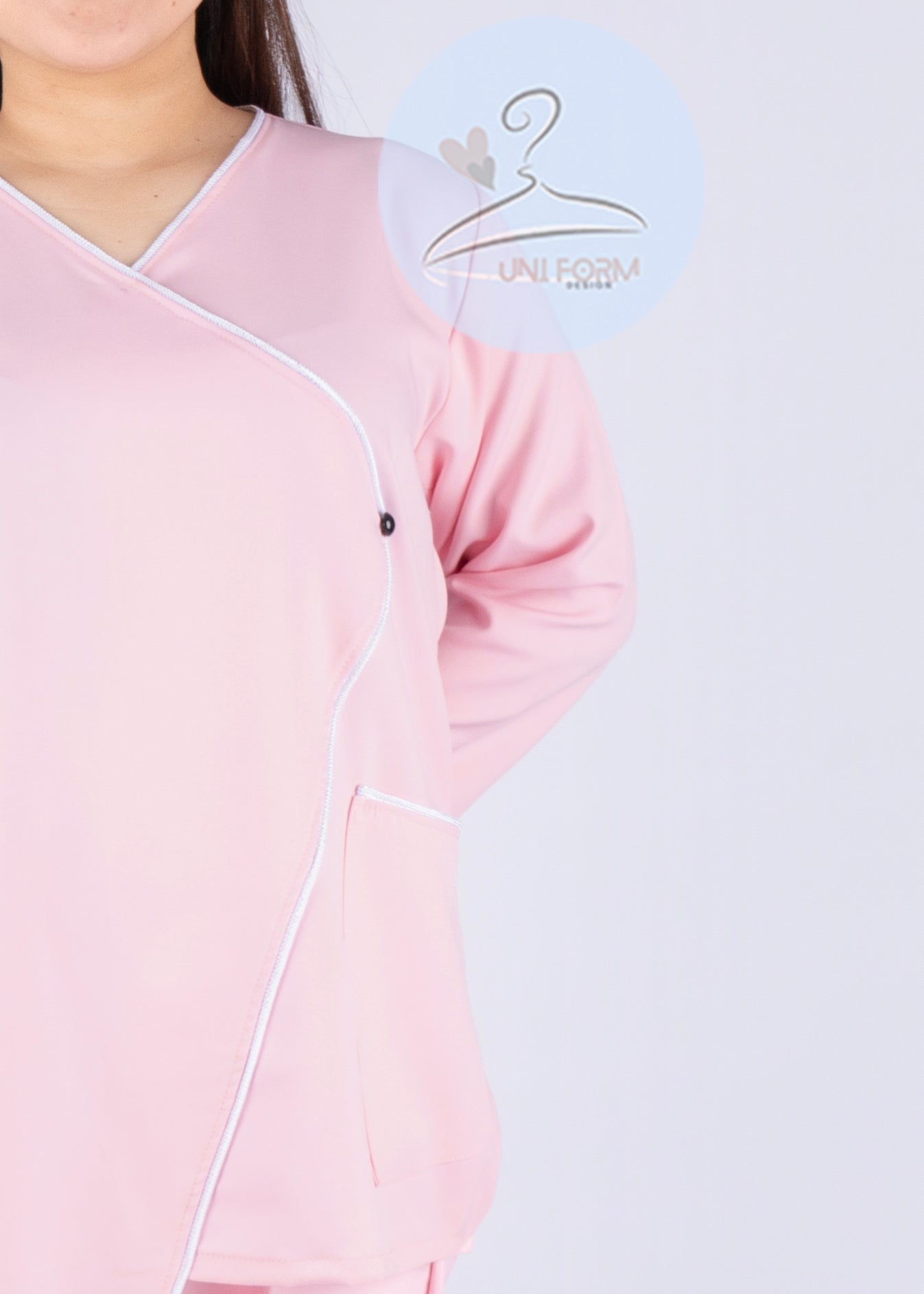 يونيفورم وردي مريح  الوصف - Uniformdesign